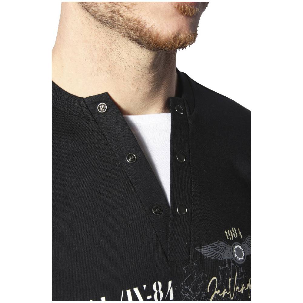 Jan Vanderstorm T-Shirt ULJAS schwarz Online Shopping