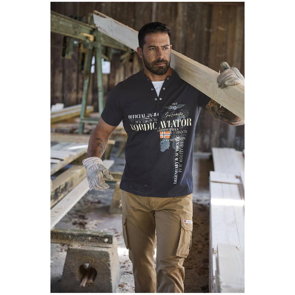 Jan Vanderstorm T-Shirt ULJAS schwarz Online Shopping
