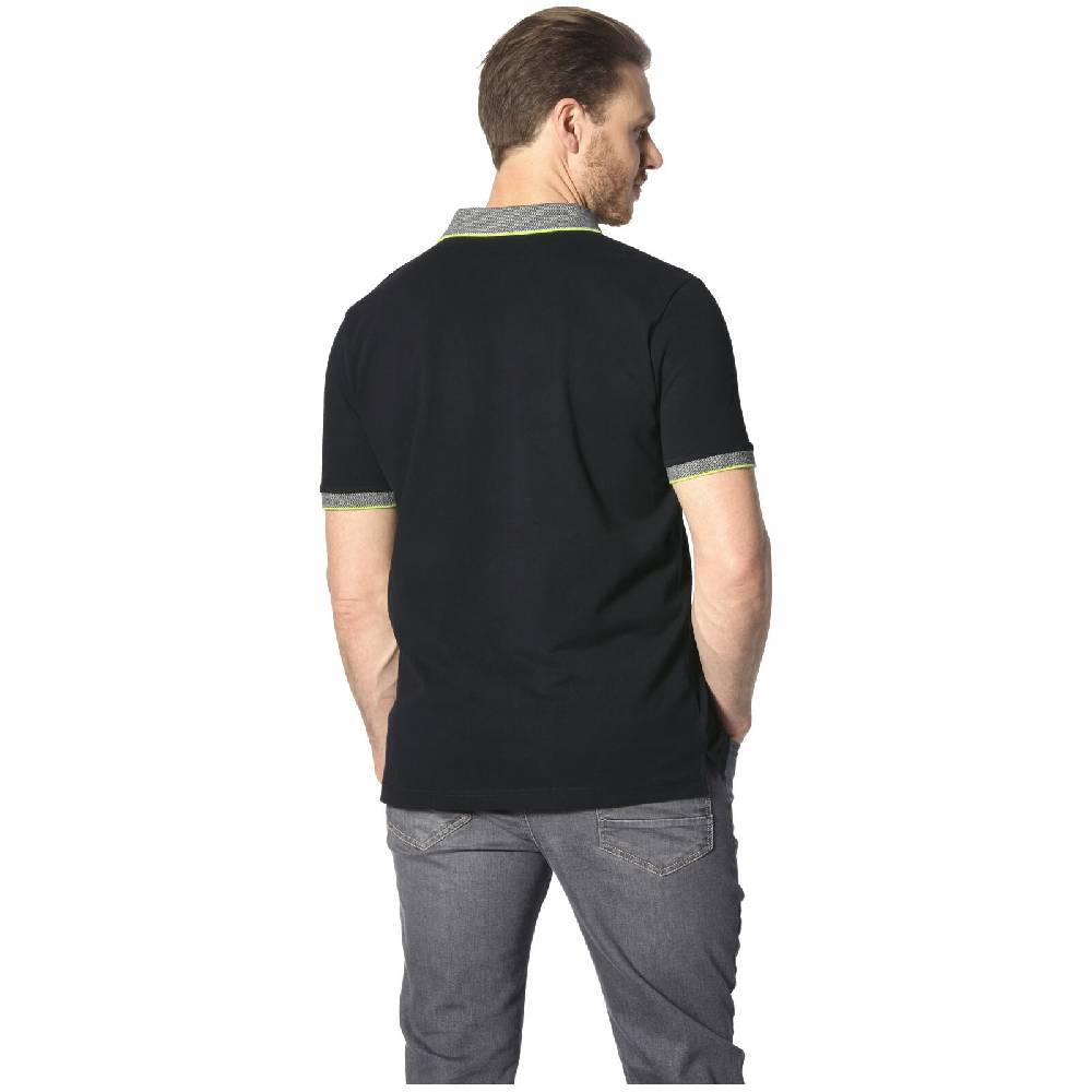 Jan Vanderstorm Doppelpack Poloshirt HARALDFRED silbergrau schwarz Saisonschlussverkauf
