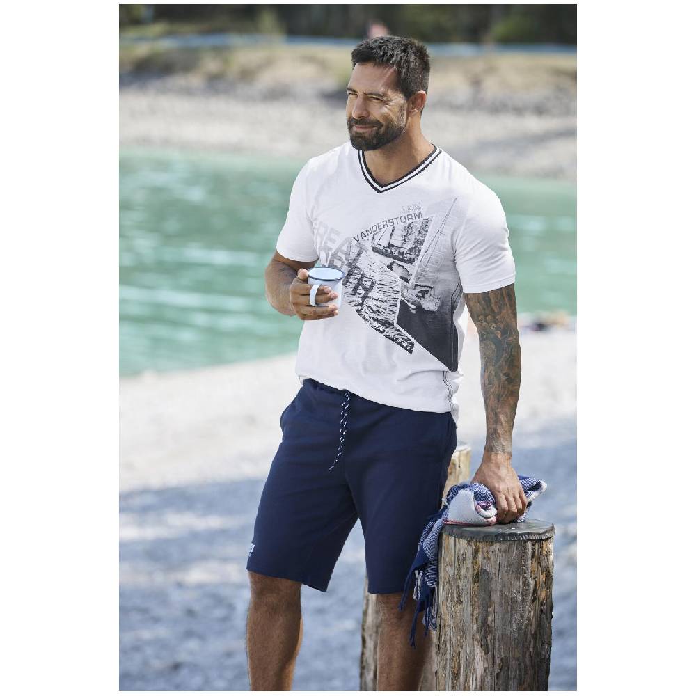 Jan Vanderstorm T-Shirt BRYNO weiß Muttertagsangebot