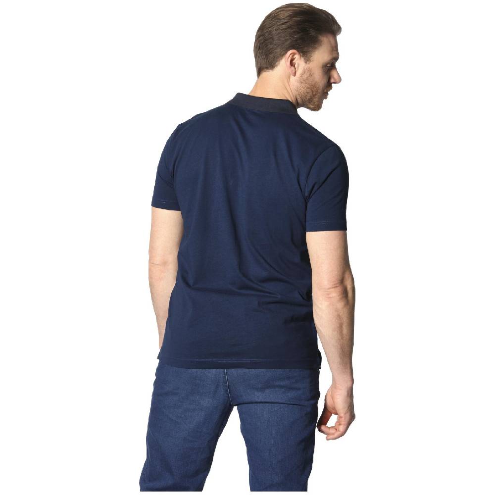 Jan Vanderstorm Poloshirt GIZUR royal blau Jubiläumsangebot