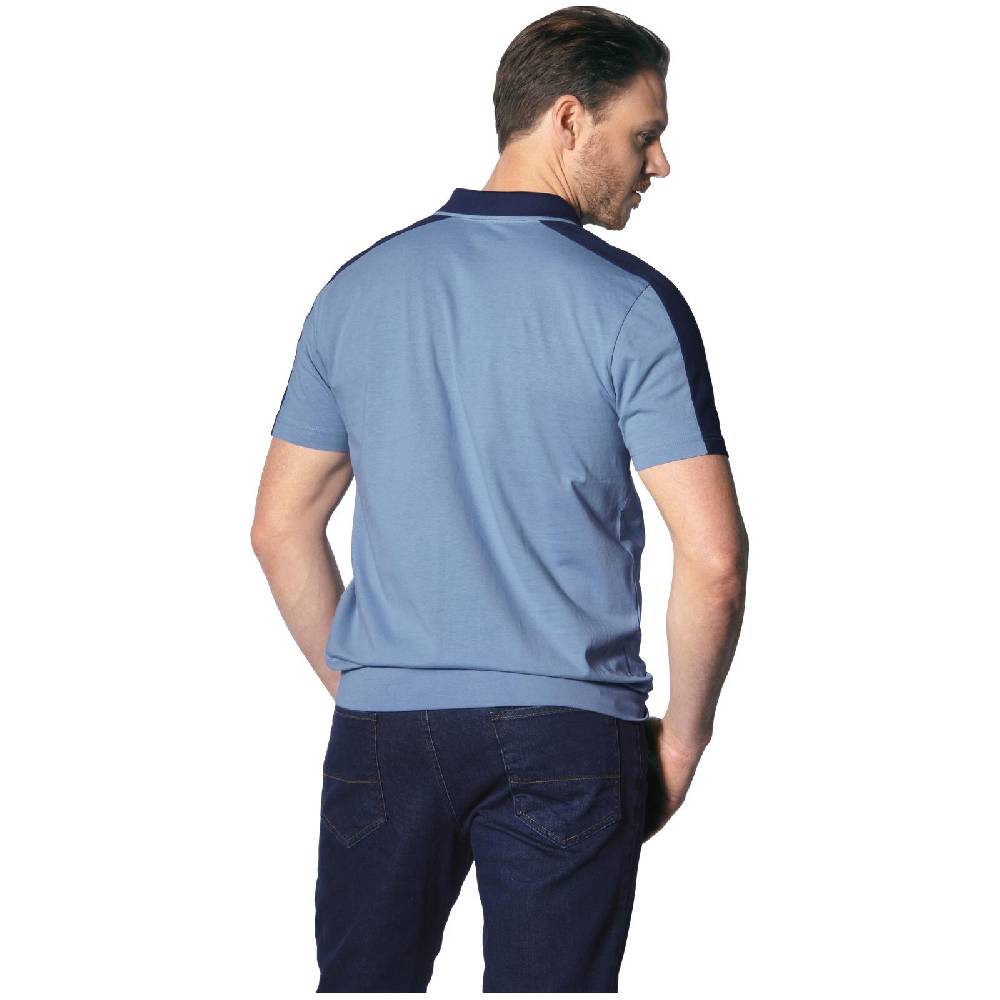 Jan Vanderstorm Poloshirt EGRON blau Bestseller