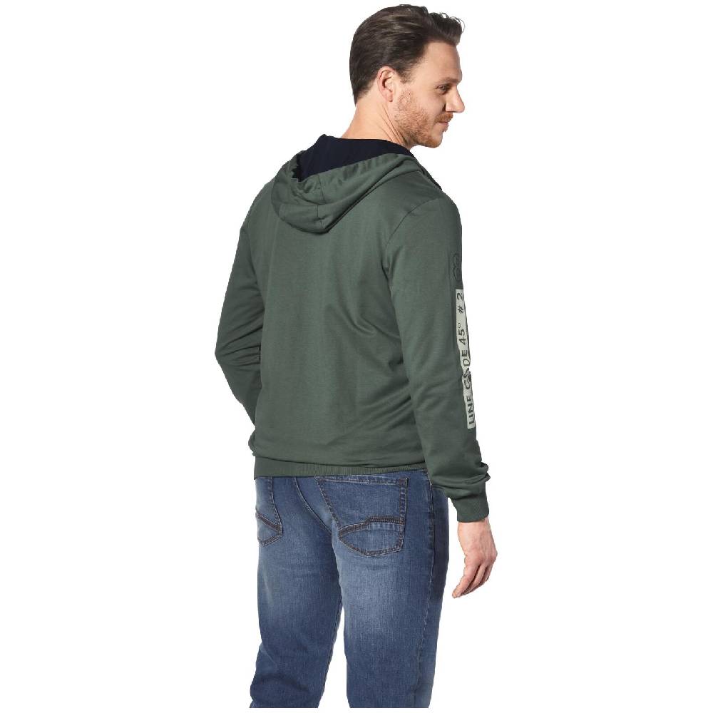 Jan Vanderstorm Sweatjacke RODERICH oliv Tägliche Deals