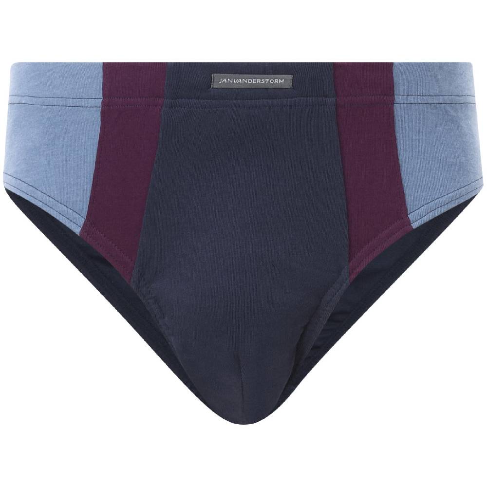 Jan Vanderstorm 4er Pack Sportslip FINNBARR blau Fabrikpreis