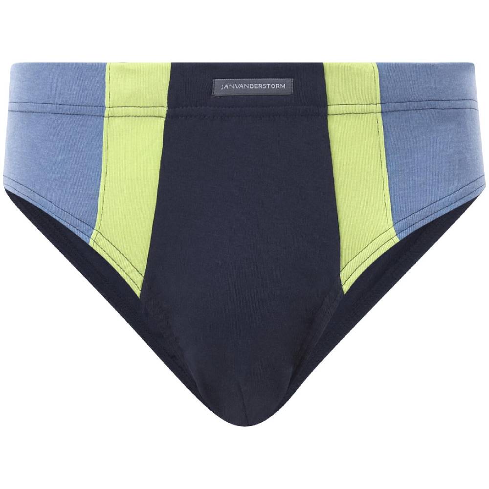 Jan Vanderstorm 4er Pack Sportslip FINNBARR blau Fabrikpreis