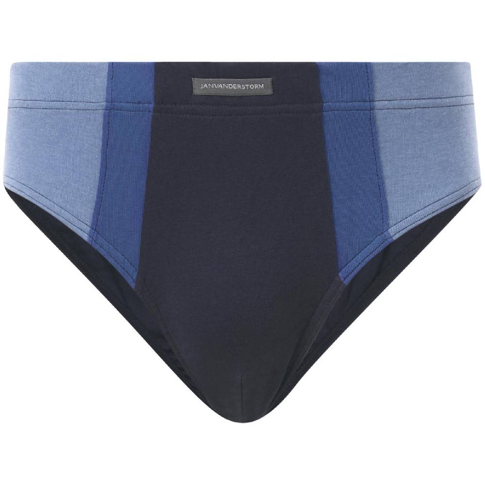 Jan Vanderstorm 4er Pack Sportslip FINNBARR blau Fabrikpreis
