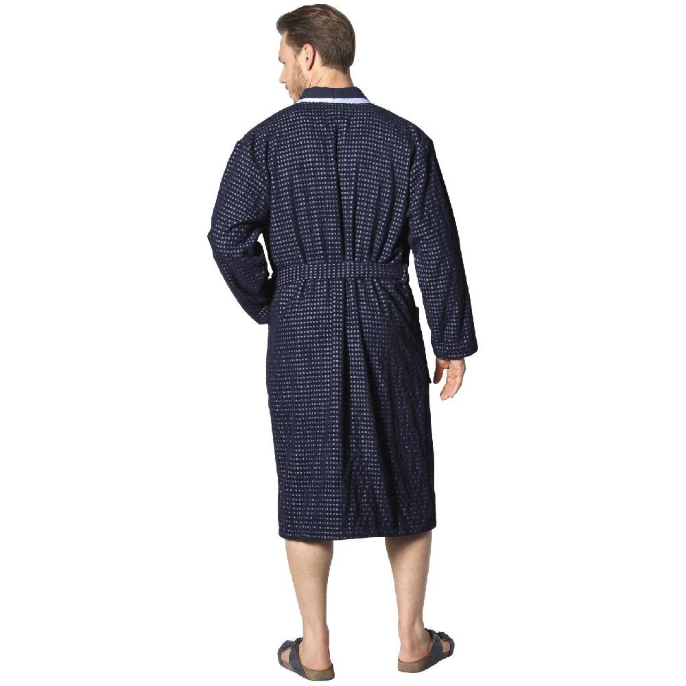 Jan Vanderstorm Bademantel TRIFRED dunkelblau Online Shopping