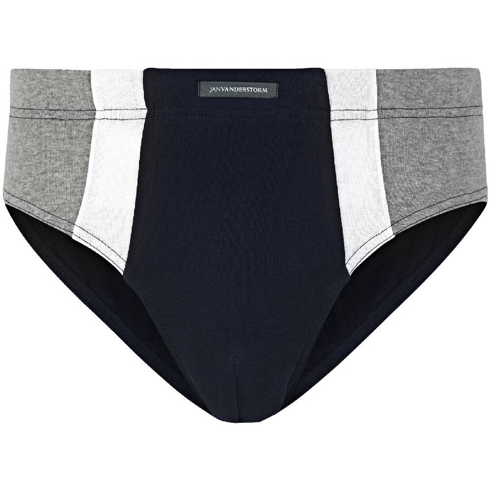 Jan Vanderstorm 4er Pack Sportslip FINNBARR dunkelblau Muttertagsangebot