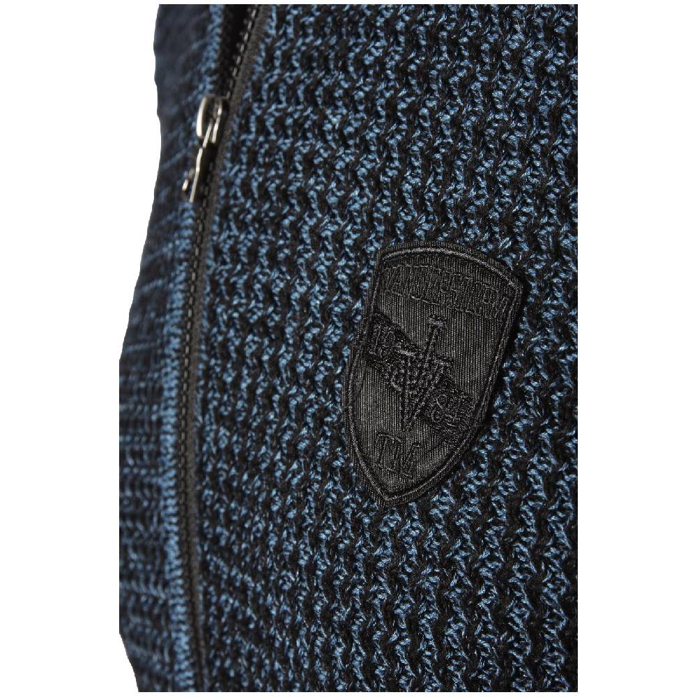 Jan Vanderstorm Strickjacke HALSTEN blau Blitzangebot