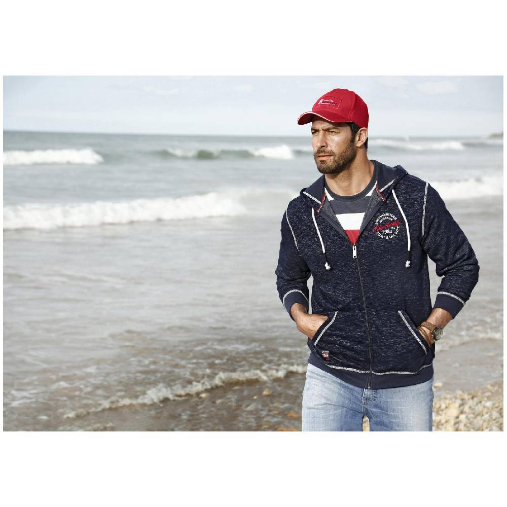Jan Vanderstorm Sweatjacke JOKORA dunkelblau melange JETZT KAUFEN