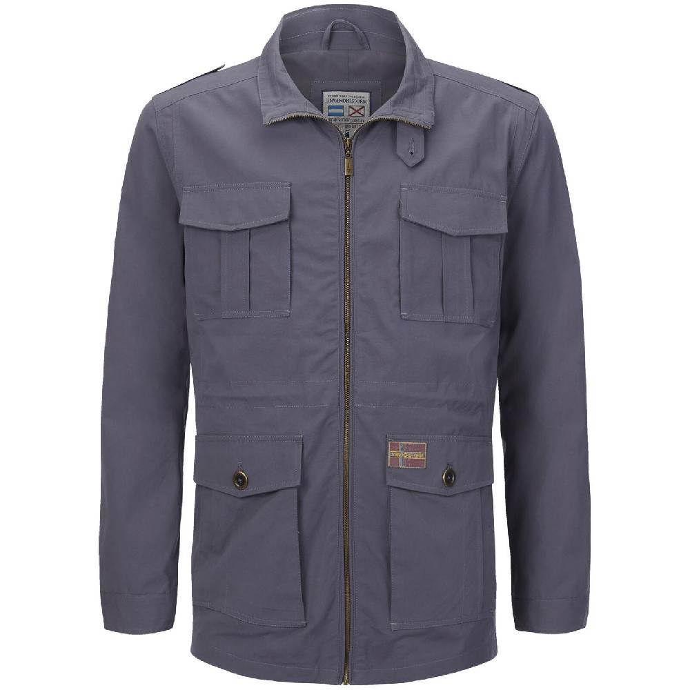Jan Vanderstorm Fieldjacket BROR grau Letzter Tag