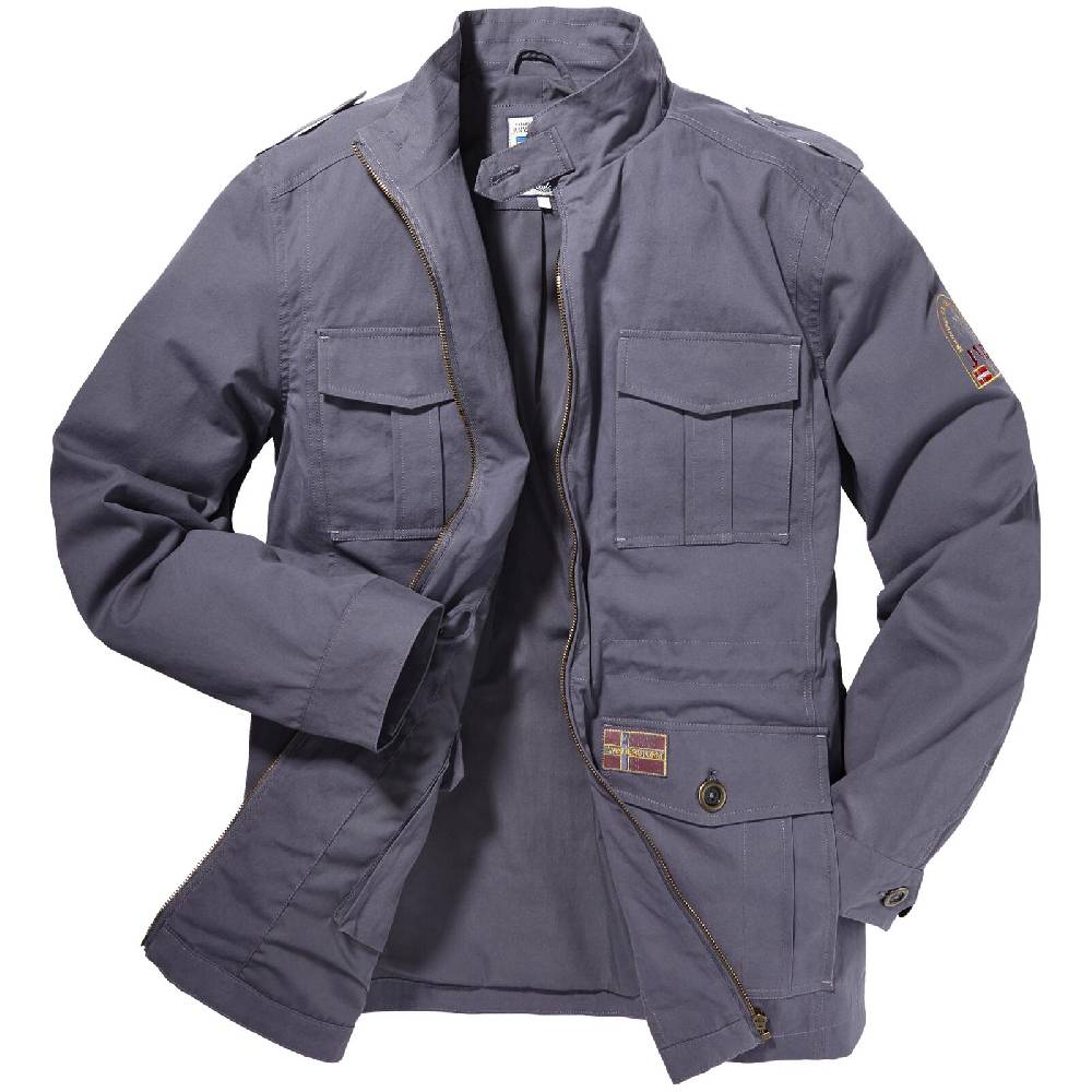 Jan Vanderstorm Fieldjacket BROR grau Letzter Tag