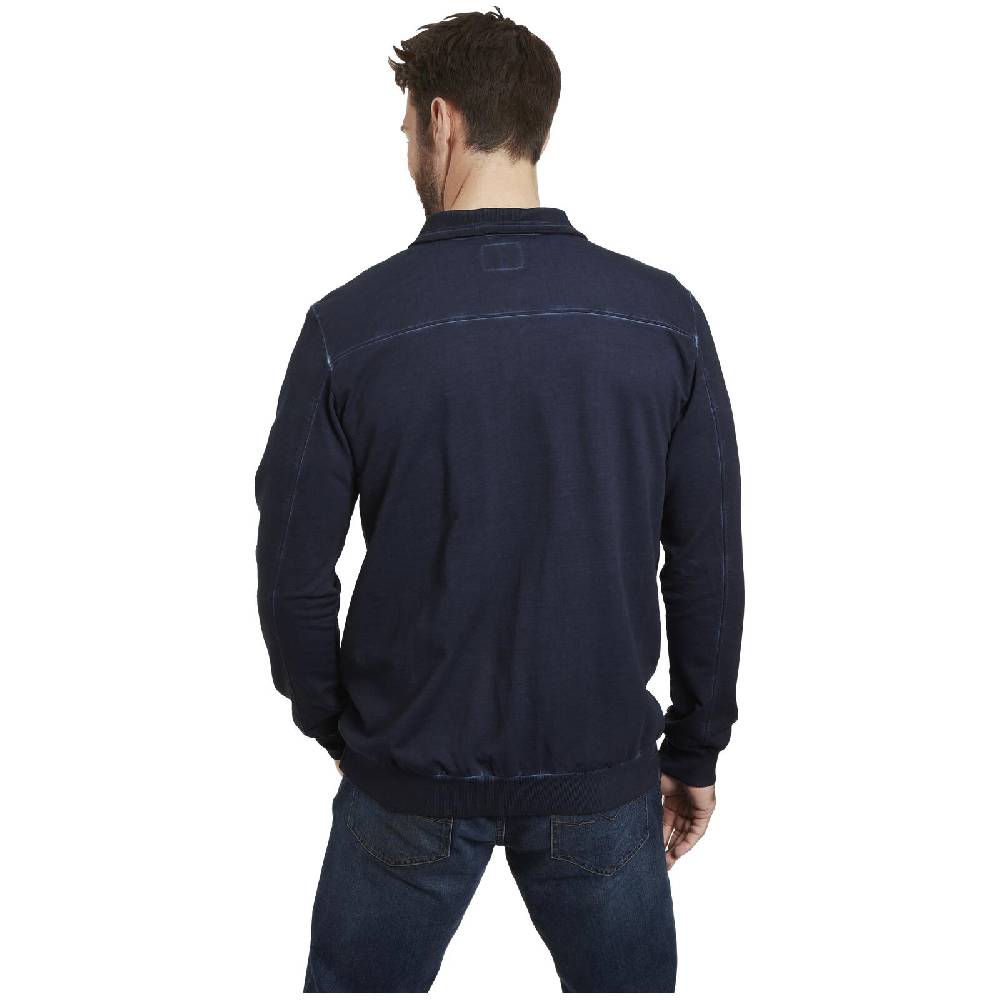 Jan Vanderstorm Sweatjacke SIVID dunkelblau Bis zu 50% Rabatt