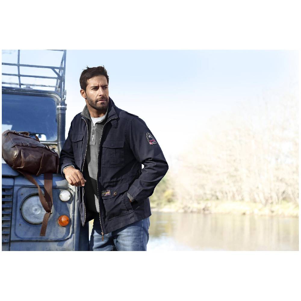 Jan Vanderstorm Fieldjacket BROR dunkelblau Bis zu 60% Rabatt