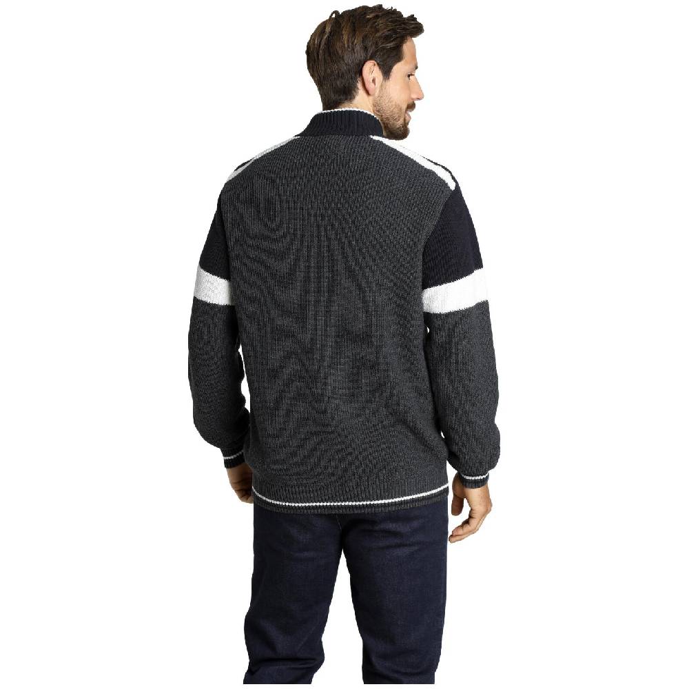 Jan Vanderstorm Strickjacke ANVE dunkelgrau Discount Store für neue Produkte