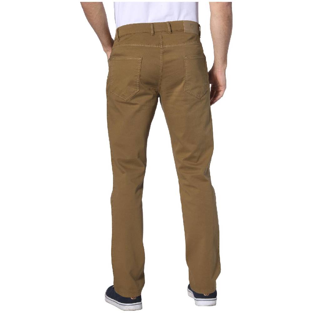 Jan Vanderstorm Tiefbundhose TARJE cognac 2025