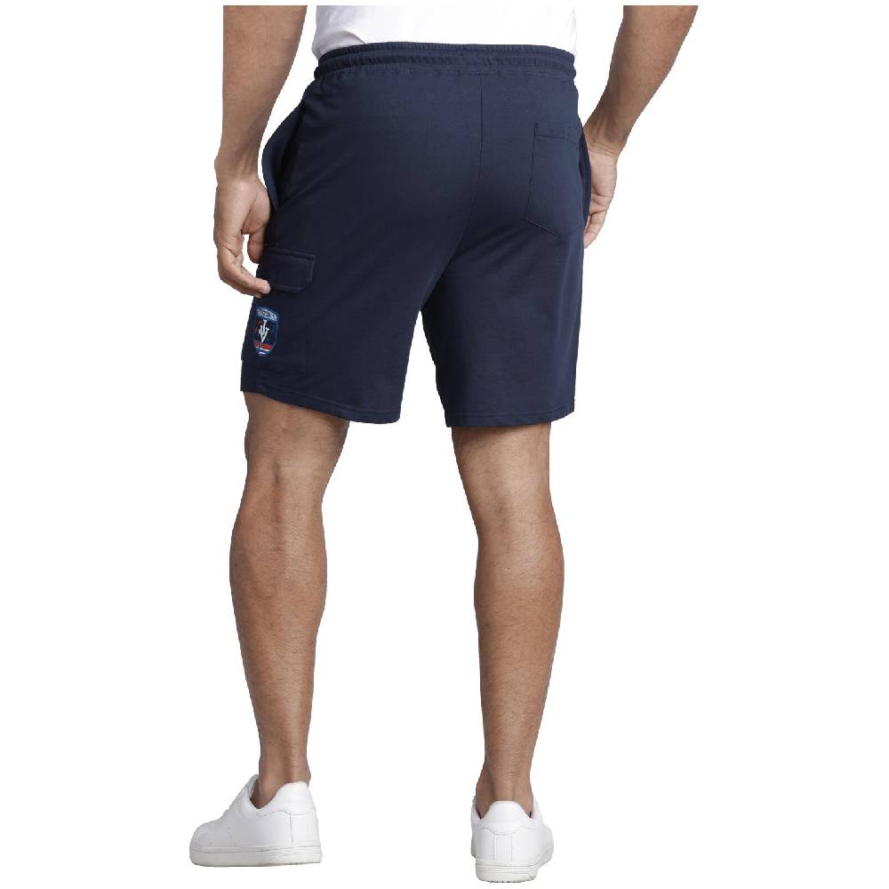 Jan Vanderstorm Sweatbermuda HARTHAKNUT dunkelblau Fabrik Onlineshop