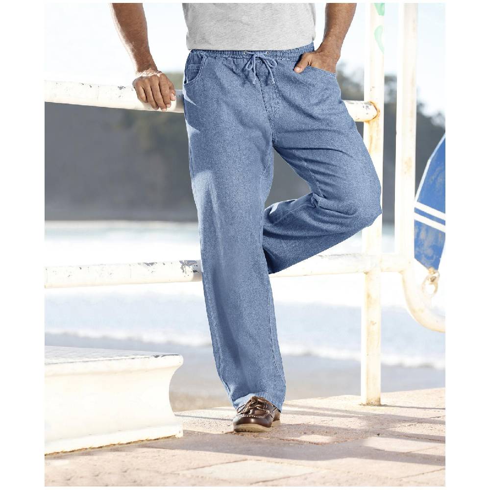 Jan Vanderstorm Schlupfjeans DAAN hellblau Versandkostenfrei