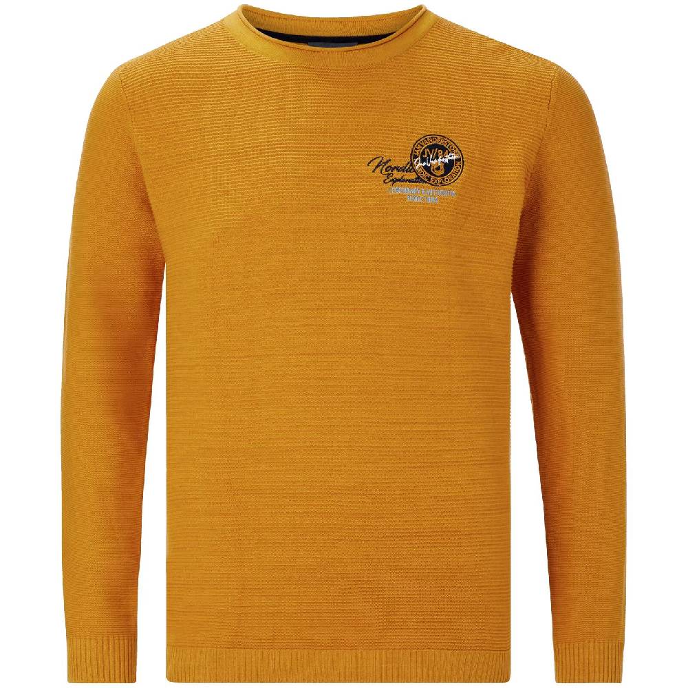 Jan Vanderstorm Pullover TRYGVE dunkelgelb Flash Sale