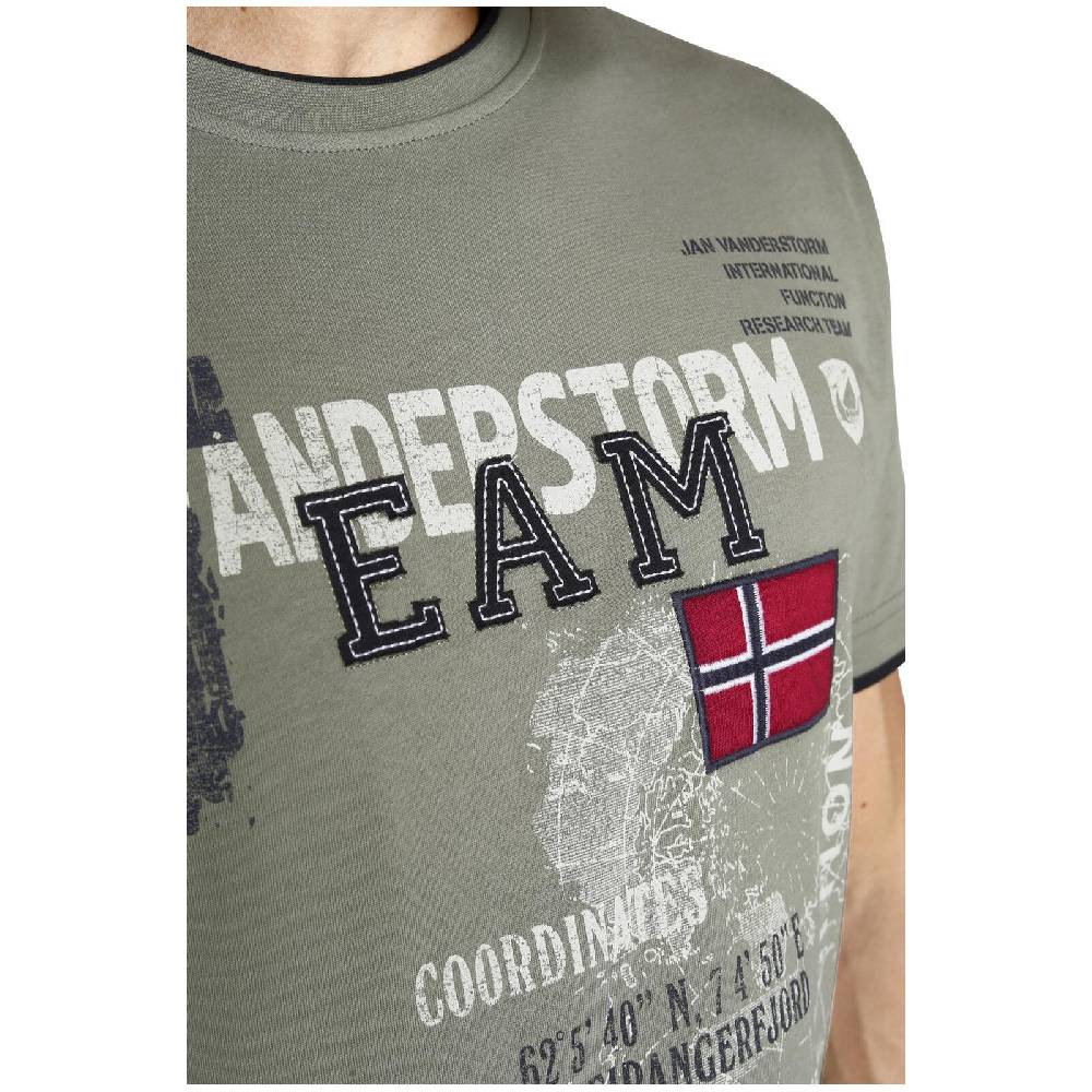 Jan Vanderstorm T-Shirt SÖLVE oliv Exklusivangebot