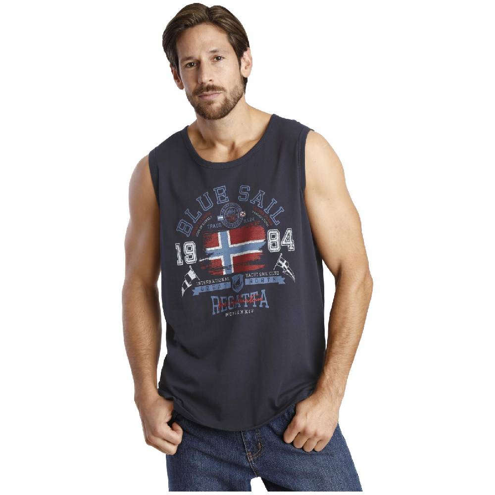 Jan Vanderstorm Tanktop BEUTE dunkelblau Black Friday
