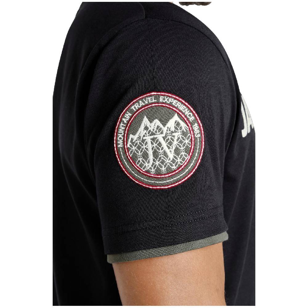 Jan Vanderstorm T-Shirt SÖLVE schwarz Valentinstagsangebot