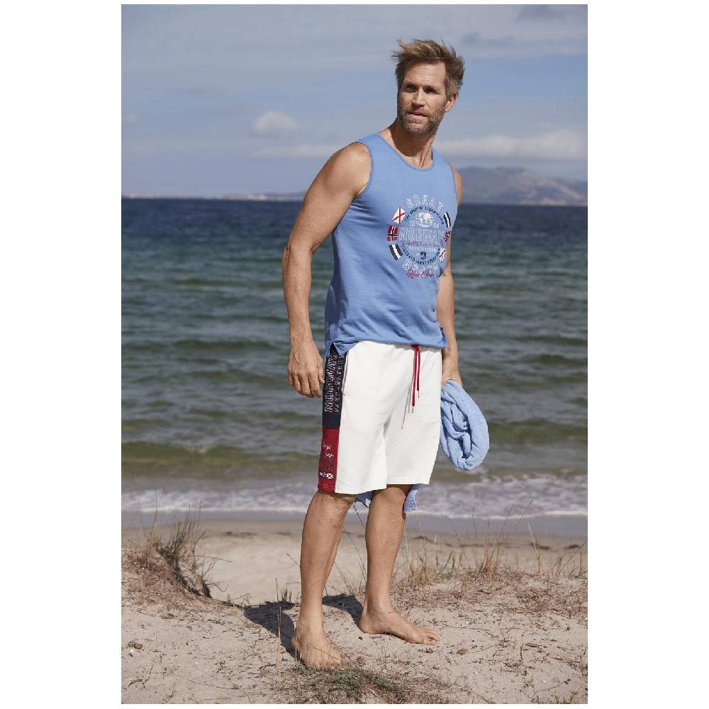 Jan Vanderstorm Tanktop TAMPPI blau Heißer Verkauf