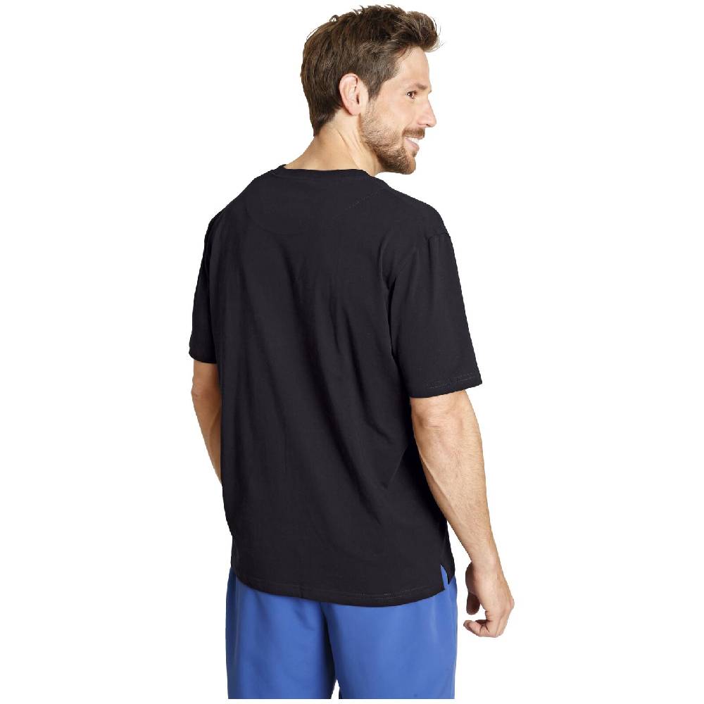 Jan Vanderstorm Doppelpack T-Shirt OSMO schwarz Top Angebot