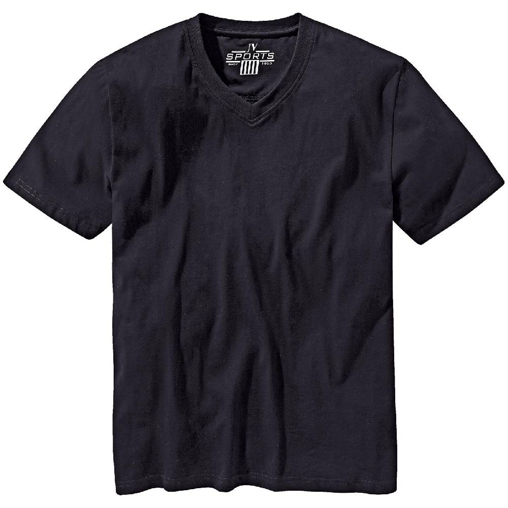 Jan Vanderstorm Doppelpack T-Shirt OSMO schwarz Top Angebot