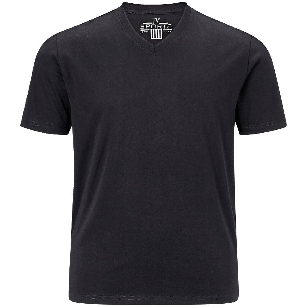 Jan Vanderstorm Doppelpack T-Shirt OSMO schwarz Top Angebot