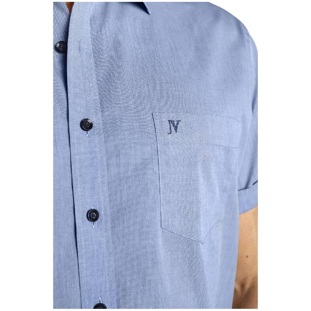 Jan Vanderstorm Doppelpack Hemd EVIN weiß hellblau Online Outlet