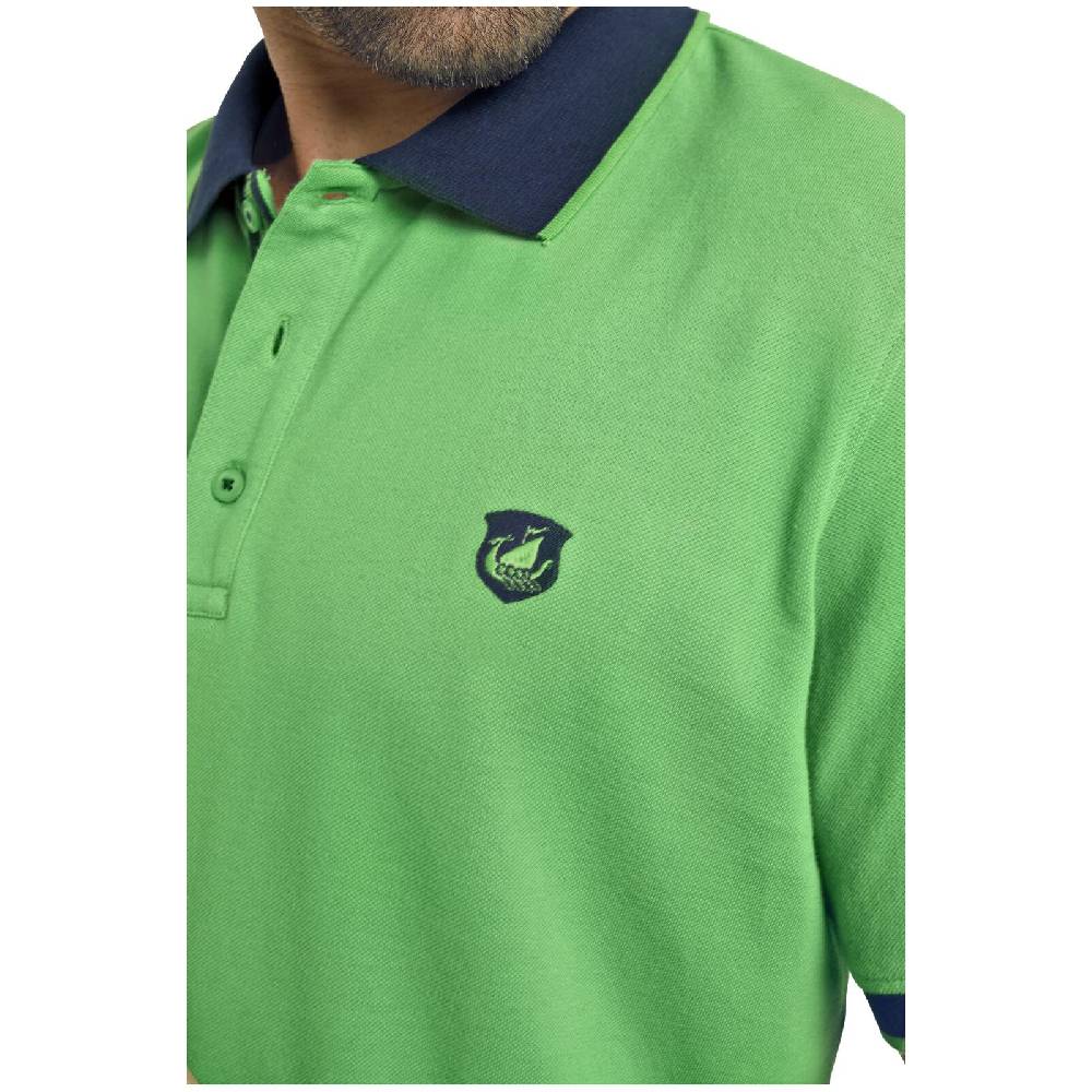 Jan Vanderstorm Poloshirt LAVRANS grün Große Rabatte