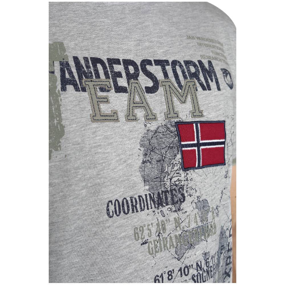 Jan Vanderstorm T-Shirt SÖLVE grau Saisonale Angebote