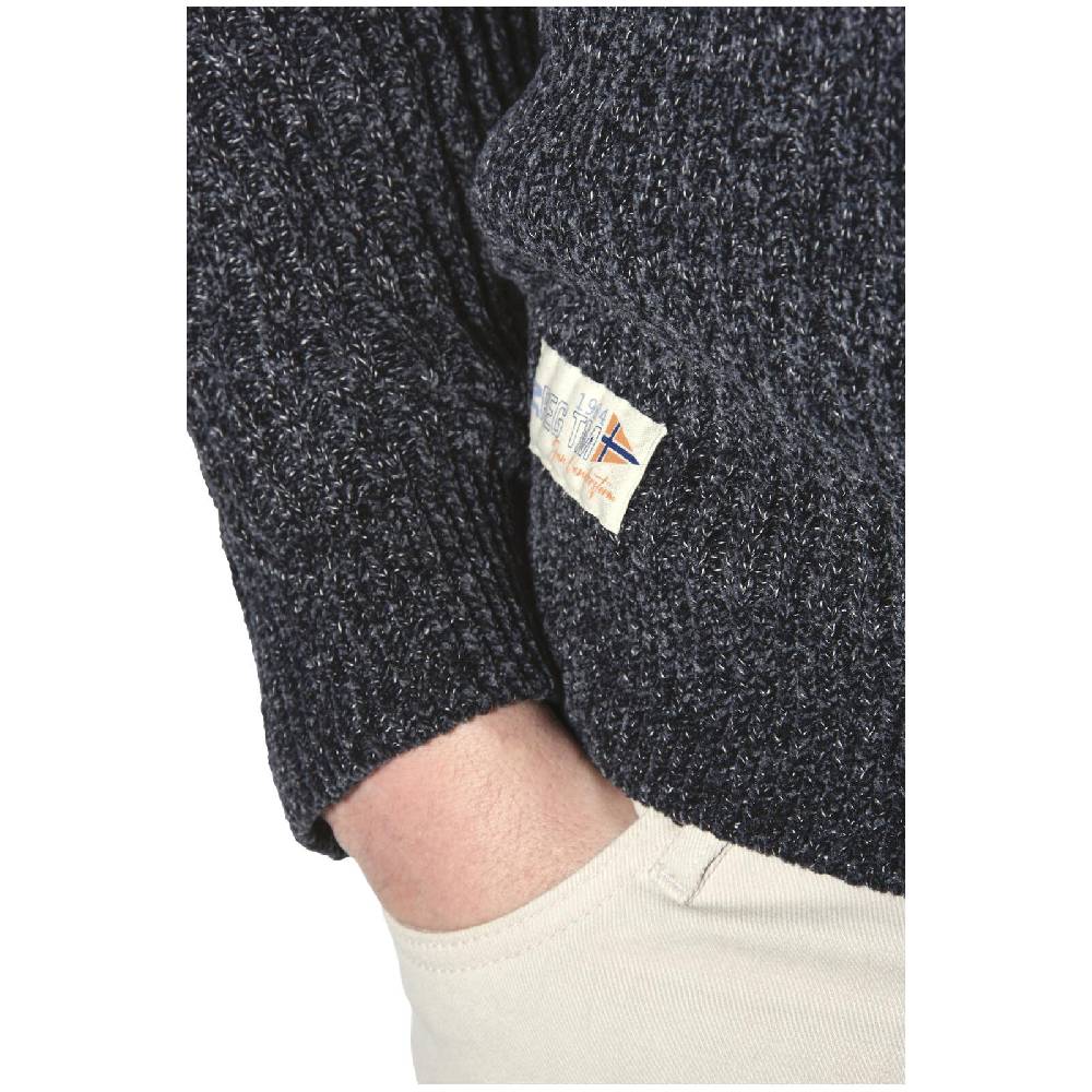 Jan Vanderstorm Pullover mit Mütze RONAI dunkelgrau melange Zeitbegrenzte Promotion