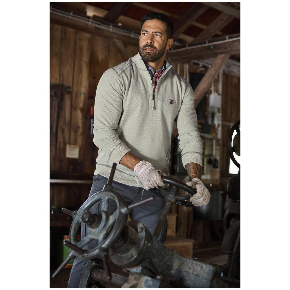 Jan Vanderstorm Sweatshirt TJELLE beige Bis zu 60% Rabatt