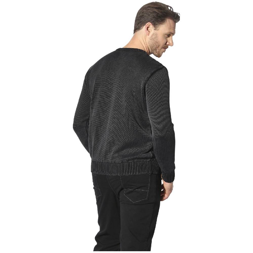 Jan Vanderstorm Pullover RABBE schwarz Discount Store für neue Produkte