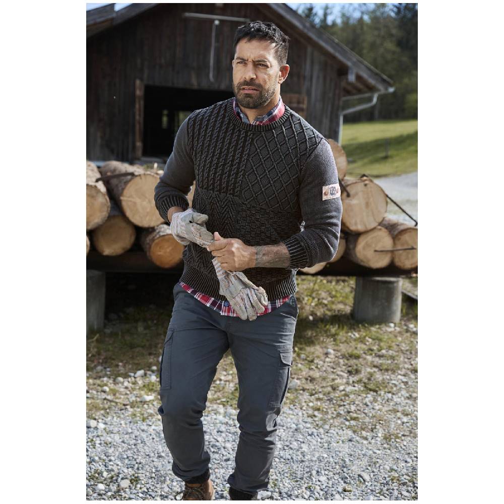 Jan Vanderstorm Pullover RABBE schwarz Discount Store für neue Produkte