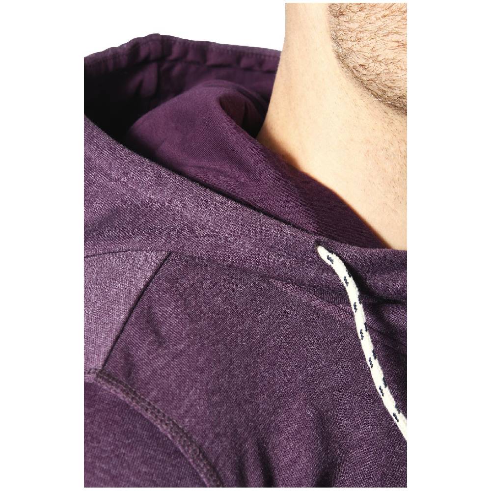 Jan Vanderstorm Sweatshirt BLANKARD dunkelrot melange Nur noch ein Tag übrig