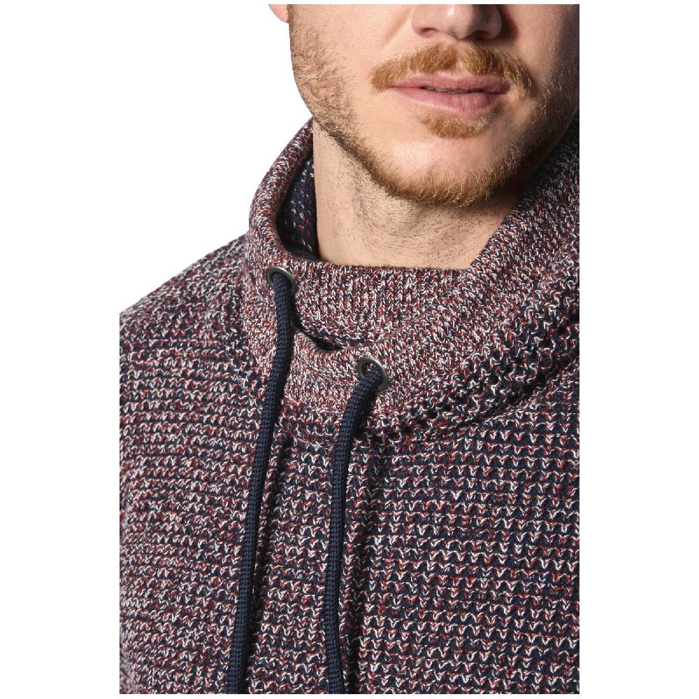 Jan Vanderstorm Pullover LARNO dunkelrot melange 50% Rabatt mit kostenlosem Versand