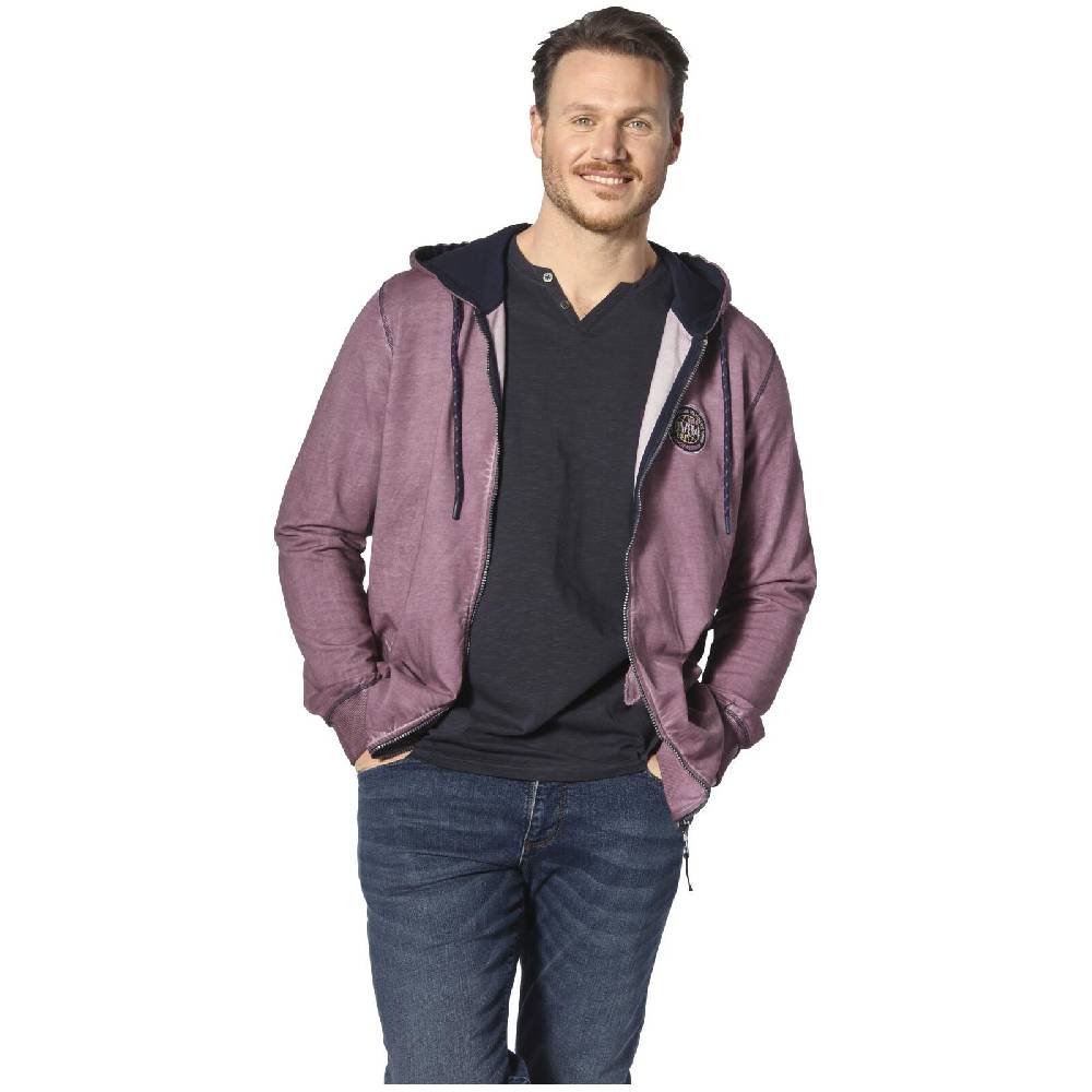 Jan Vanderstorm Sweatjacke PERKELMAN helllila Speichern exportieren