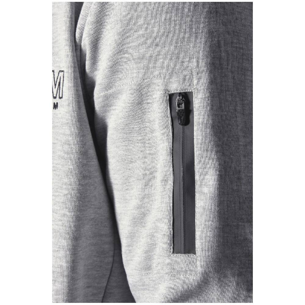 Jan Vanderstorm Sweatjacke ODGRIM silbergrau melange Rabatte dieses Monats