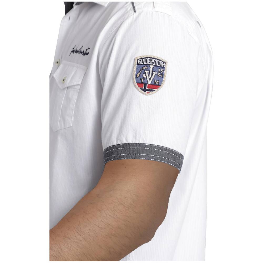 Jan Vanderstorm Kurzarmhemd SKIRNIR weiß Verkauf