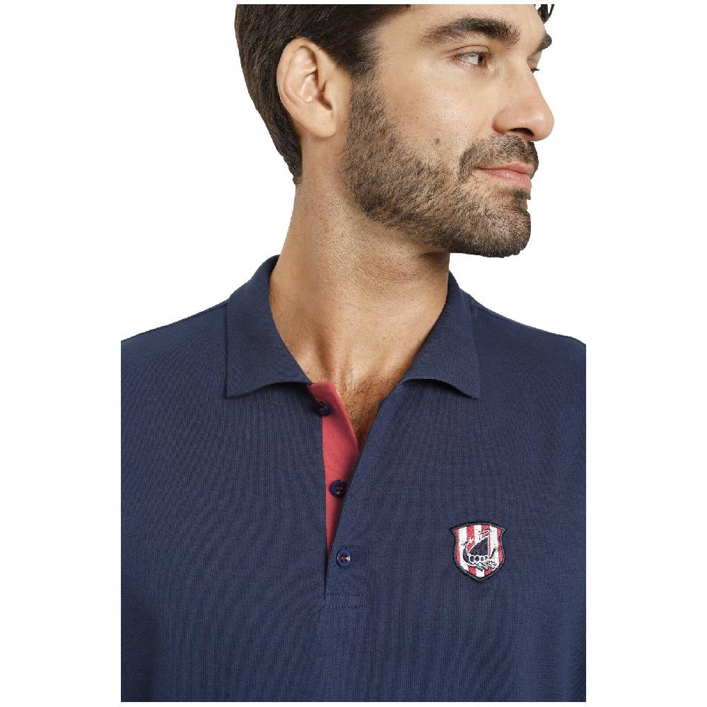Jan Vanderstorm Poloshirt NISSE dunkelblau Angebote