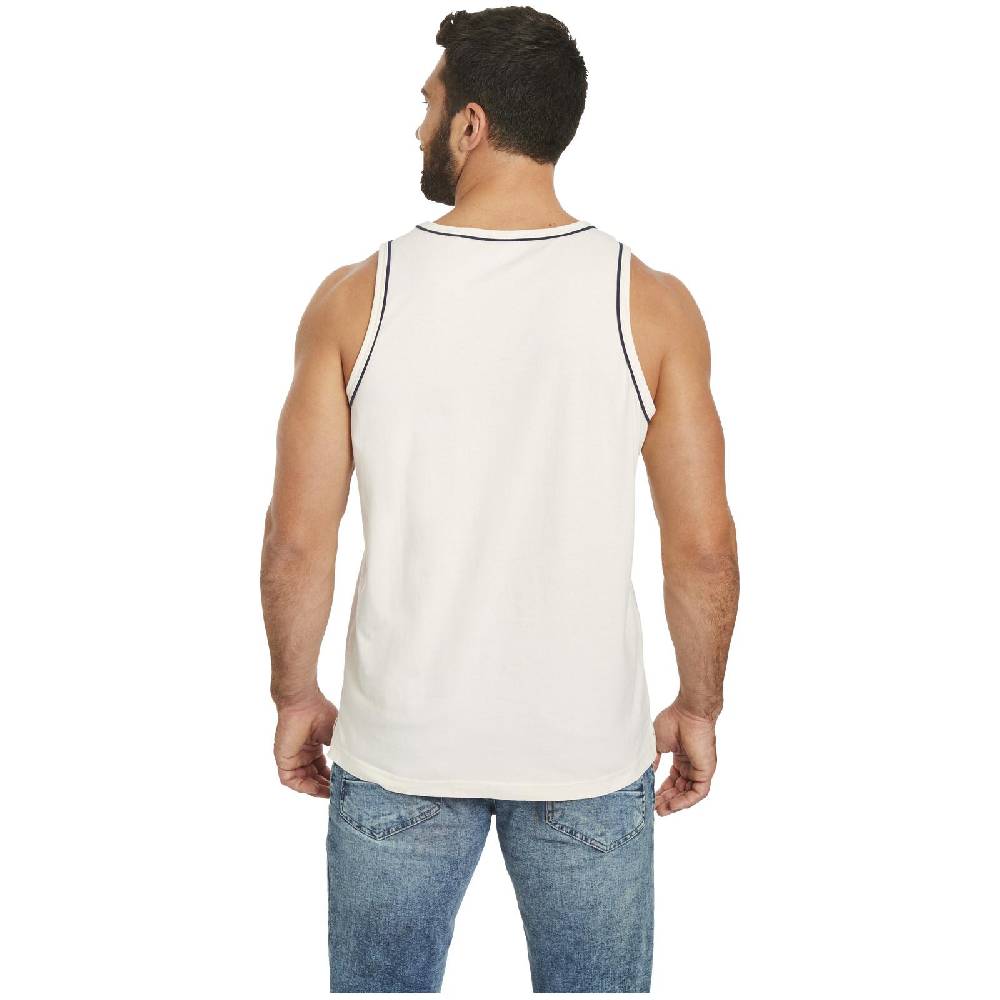 Jan Vanderstorm Doppelpack Tanktop TIDEMAN wollweiß blau im Angebot