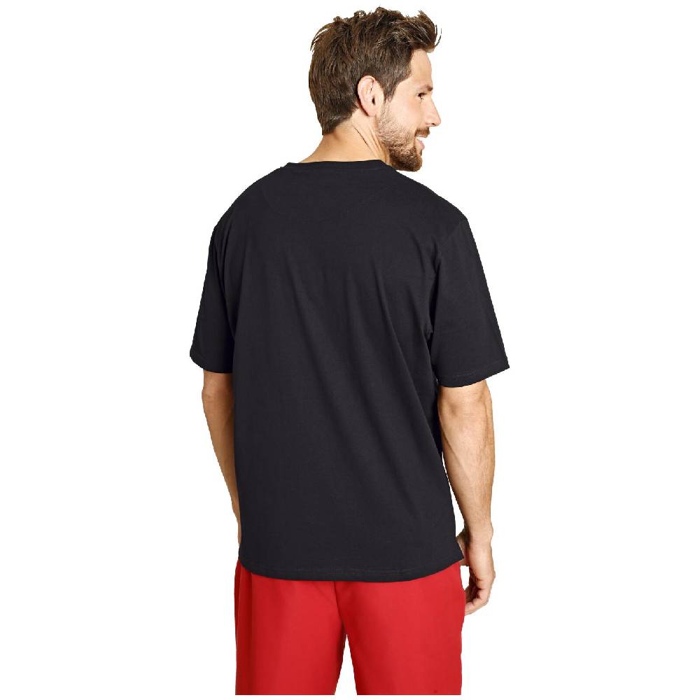 Jan Vanderstorm Doppelpack T-Shirt ERKE schwarz Fabrikverkauf