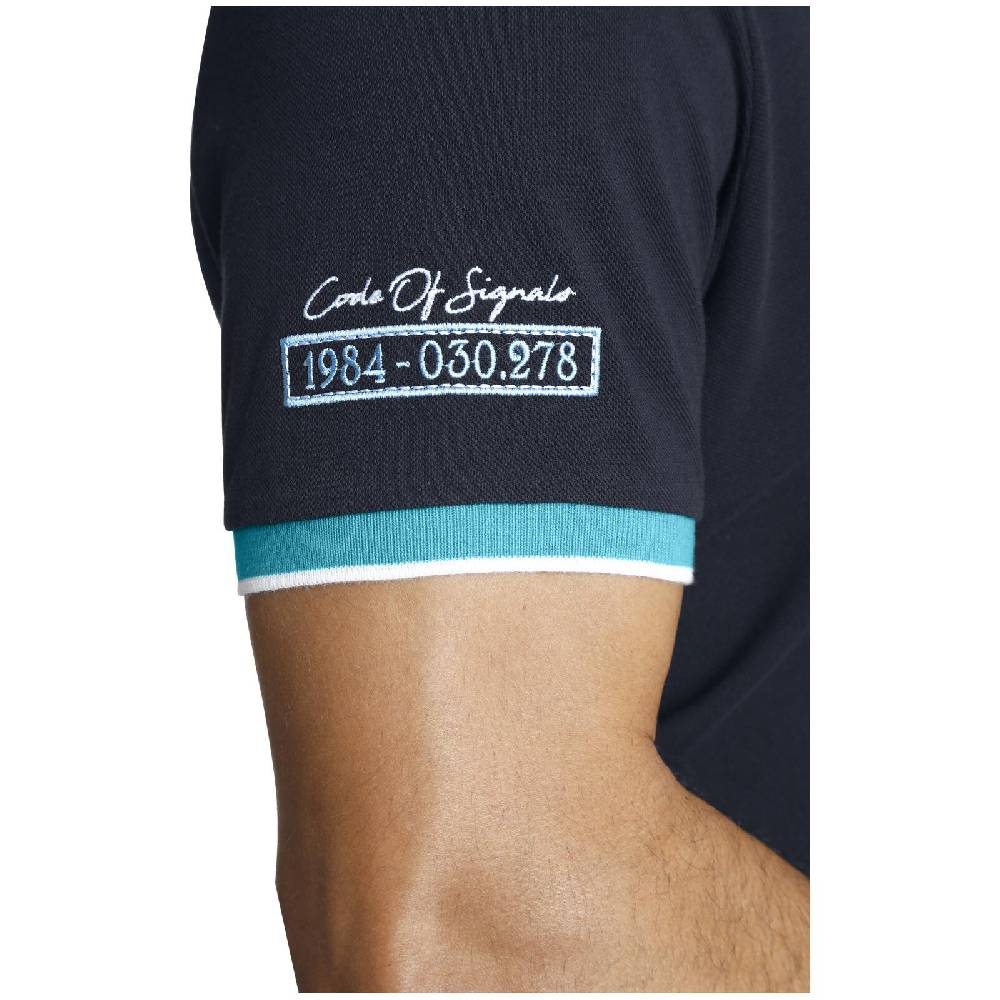 Jan Vanderstorm Poloshirt IWAR dunkelblau Blitzverkäufe