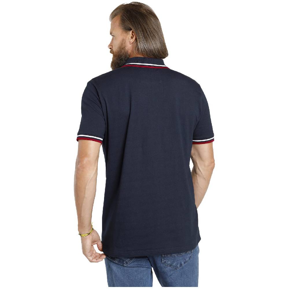 Jan Vanderstorm Doppelpack Poloshirt JOHAN weiß dunkelblau Kostenloser Versand