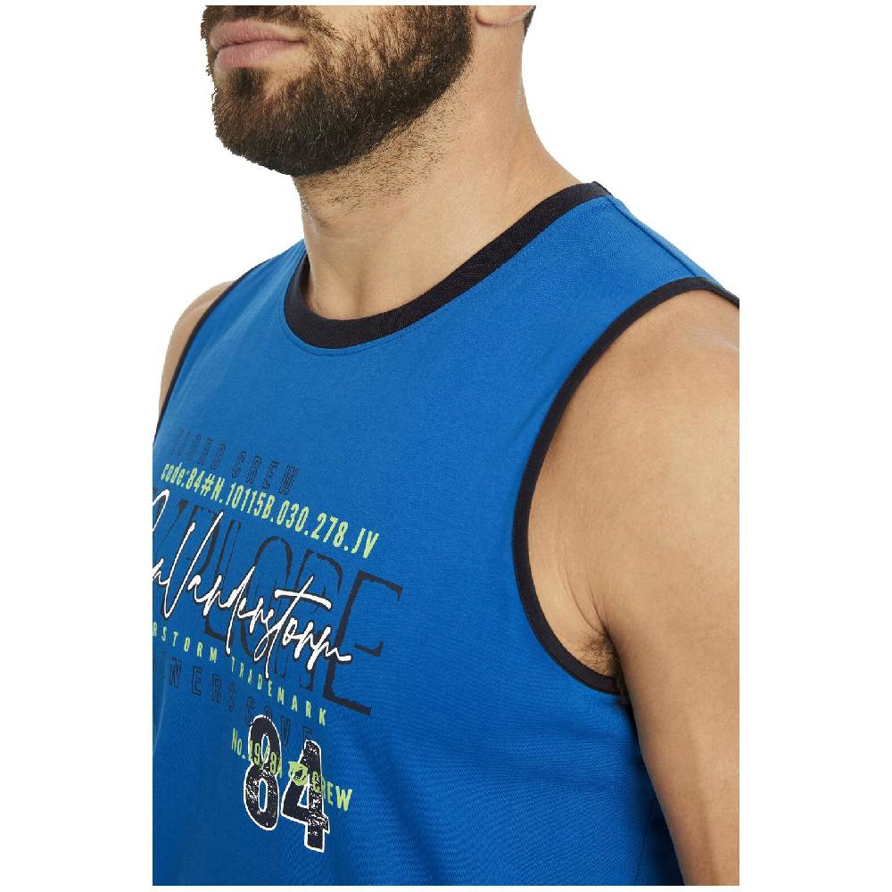 Jan Vanderstorm Tanktop FRODEWIN royal blau Muttertagsangebot