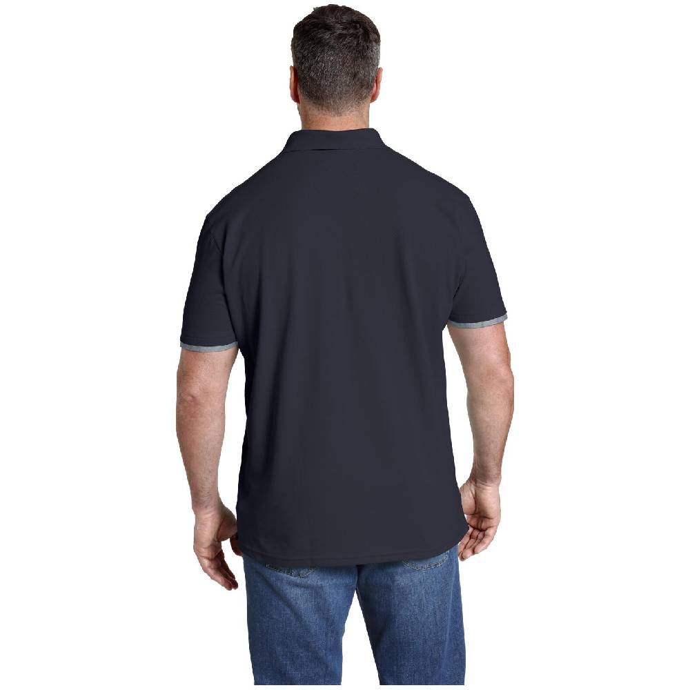 Jan Vanderstorm Poloshirt MELKER dunkelblau Top Angebot