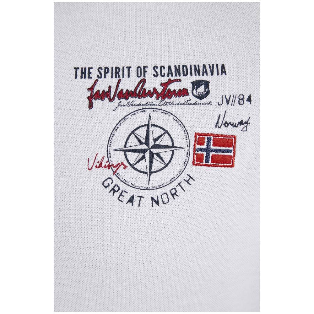 Jan Vanderstorm Poloshirt DILAN weiß Neueste Mode